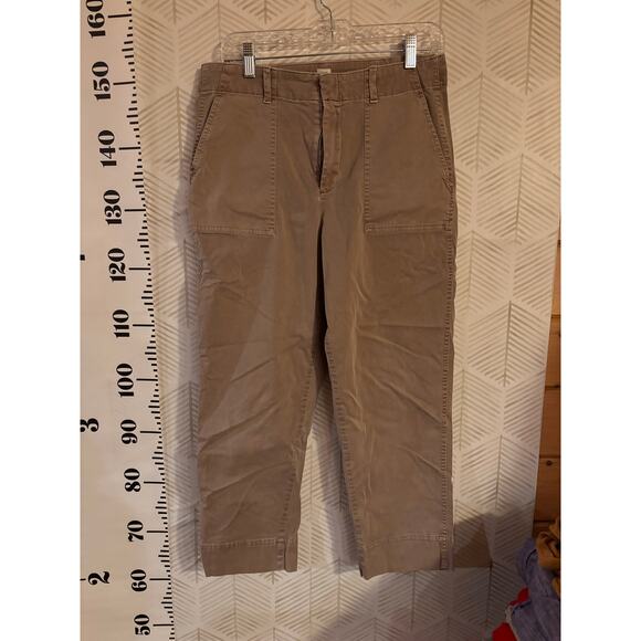 Gap high-rise girlfriend chinos size 10 - Picture 1 of 4